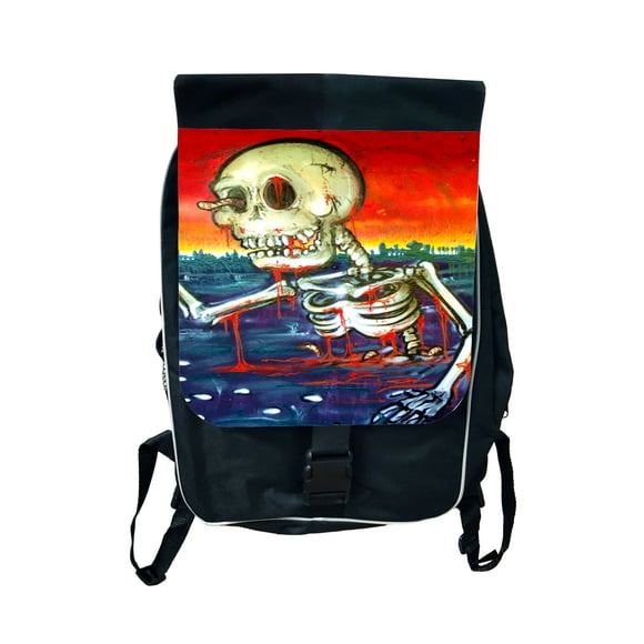 MONTOJ Skeleton Couple Travel Backpack Campus Backpack MONTOJ Skeleton Couple Travel Backpack Campus Backpack